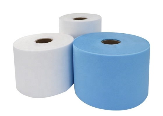 Купить Ткань 15GSM-25GSM SS/SSS Spunbond не сплетенная для сырья санитарных салфеток online manufacture