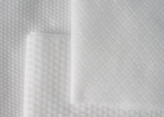Купить Ткань Eco дружелюбная Recyclable Spunlace Nonwoven выбитая для обтирает online manufacture