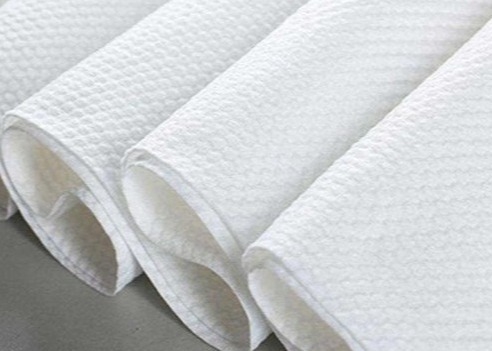 Купить Ткань Spunlace жемчуга полиэстера вискозы устранимая обтирает ткань Spunlace Nonwoven online manufacture