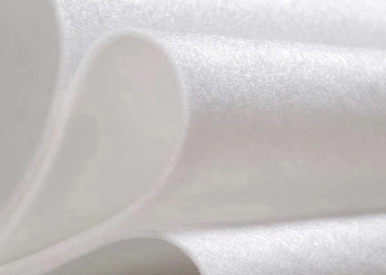 Купить Подгонянная ткань Nonwoven горячего воздуха с компонентом ES для делать лицевые щитки гермошлема online manufacture