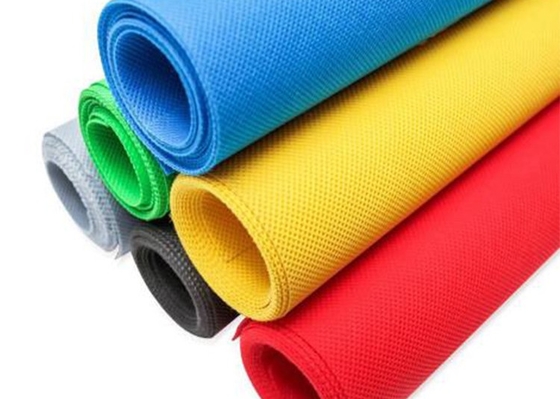 Купить Репеллент воды белого красного голубого рулона ткани PP Spunbond Nonwoven красочный online manufacture