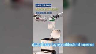 Мешок для сбора пыли. Использование нетканого материала. Антибактериальные свойства. Срок службы 2-3 года.