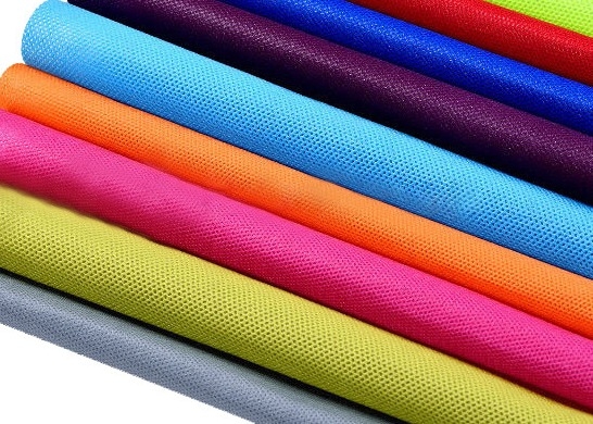 100% PET Non Woven Fabric cloth Polyester Non woven Fabric Color Customised